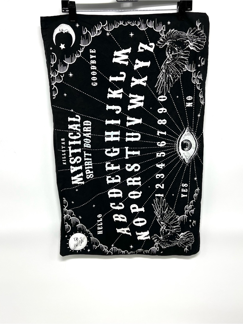 Killstar glow in the dark pillow case